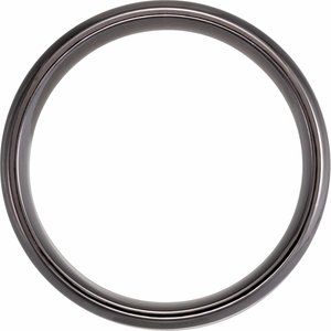 Tantalum 8 mm Beveled-Edge Comfort-Fit Band Size 10 - BN & CO JEWELRY