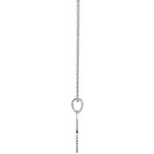 Sterling Silver Petite Lotus 16-18" Necklace - BN & CO JEWELRY