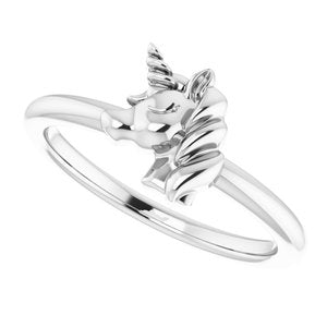 Sterling Silver Youth Unicorn Ring - BN & CO JEWELRY