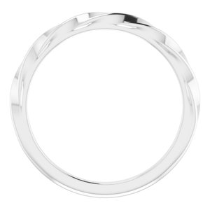 Sterling Silver Twisted Stackable Ring - BN & CO JEWELRY
