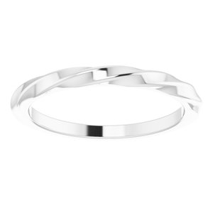 Sterling Silver Twisted Stackable Ring - BN & CO JEWELRY