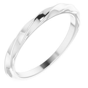 Sterling Silver Twisted Stackable Ring - BN & CO JEWELRY