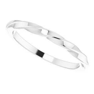 Sterling Silver Twisted Stackable Ring - BN & CO JEWELRY