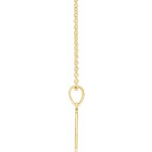 14K Yellow Hold You Forever® 16-18" Necklace - BN & CO JEWELRY