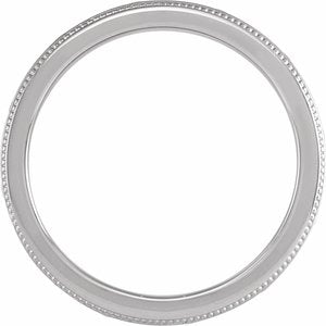 Sterling Silver 6 mm Vine Inspired Band Size 10 - BN & CO JEWELRY