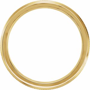14K Yellow 2.5 mm Knife Edge Band Size 7 - BN & CO JEWELRY
