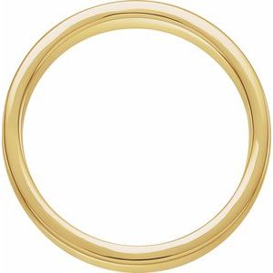 14K Yellow 6 mm Nugget Pattern Band with Satin Finish Size 10 - BN & CO JEWELRY