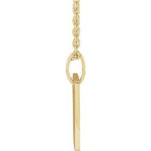14K Yellow Lotus 16-18" Necklace - BN & CO JEWELRY