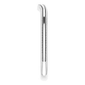 14K White Band for 4.8 mm Round Ring - BN & CO JEWELRY