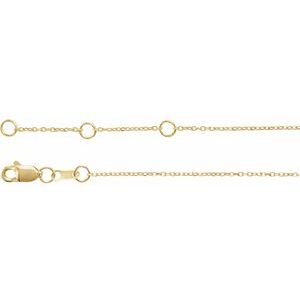 14K Yellow Mama 6 1/2-7 1/2" Bracelet - BN & CO JEWELRY