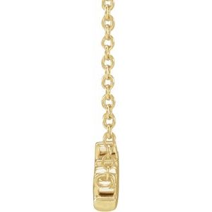 14K Yellow Sister 18" Necklace - BN & CO JEWELRY