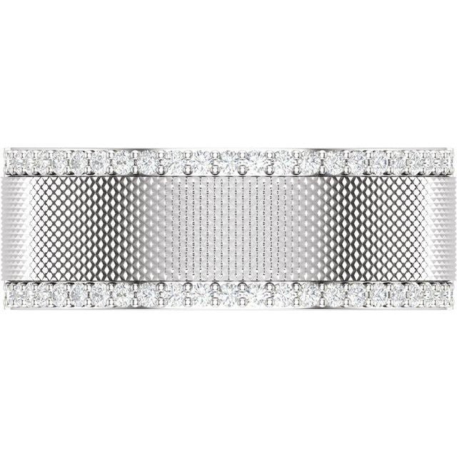 14K Gold 1/2 CTW Lab-Grown Diamond Band