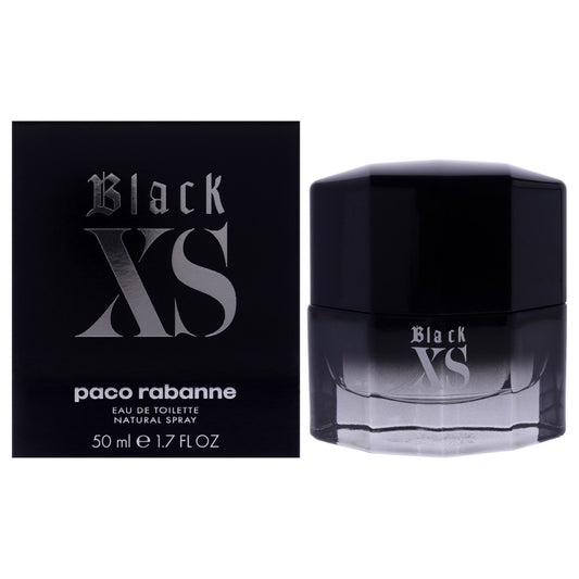 Paco Rabanne Black XS for Men - 1.7 oz Eau de Toilette Spray - Paco