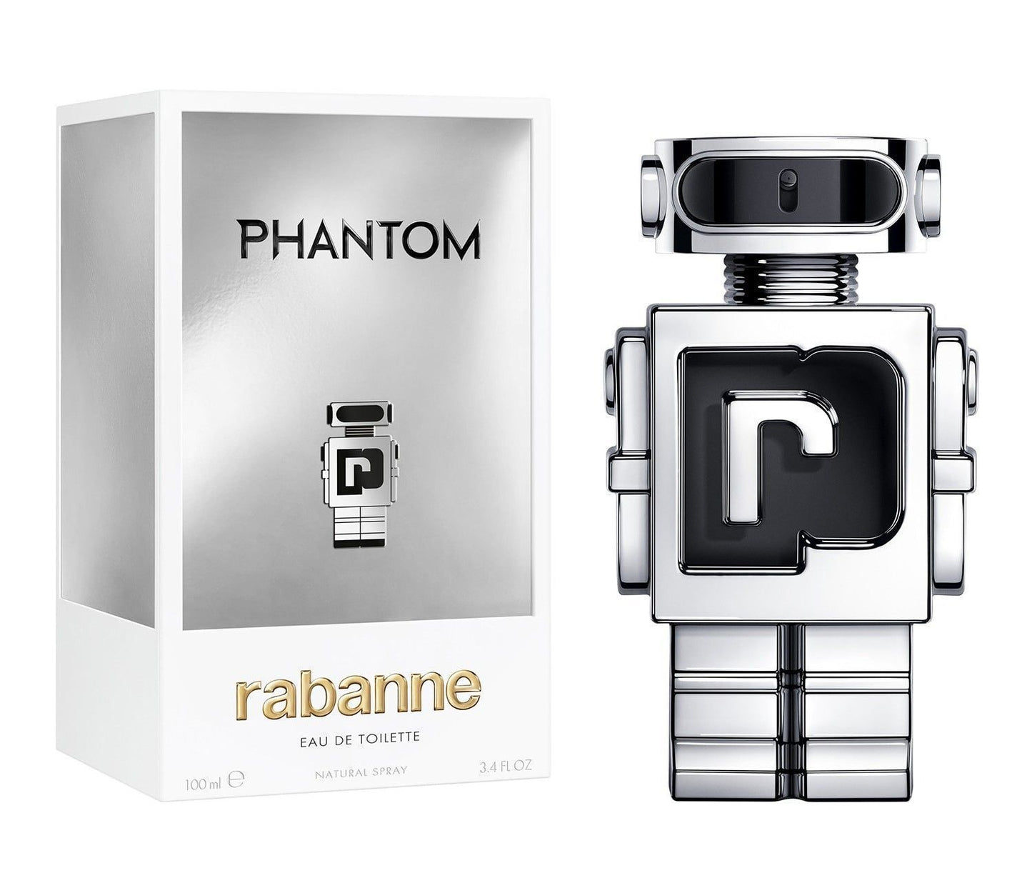 Paco Rabanne Phantom EDT Spray For Men 3.4oz-3349668582297 - Paco Rabanne