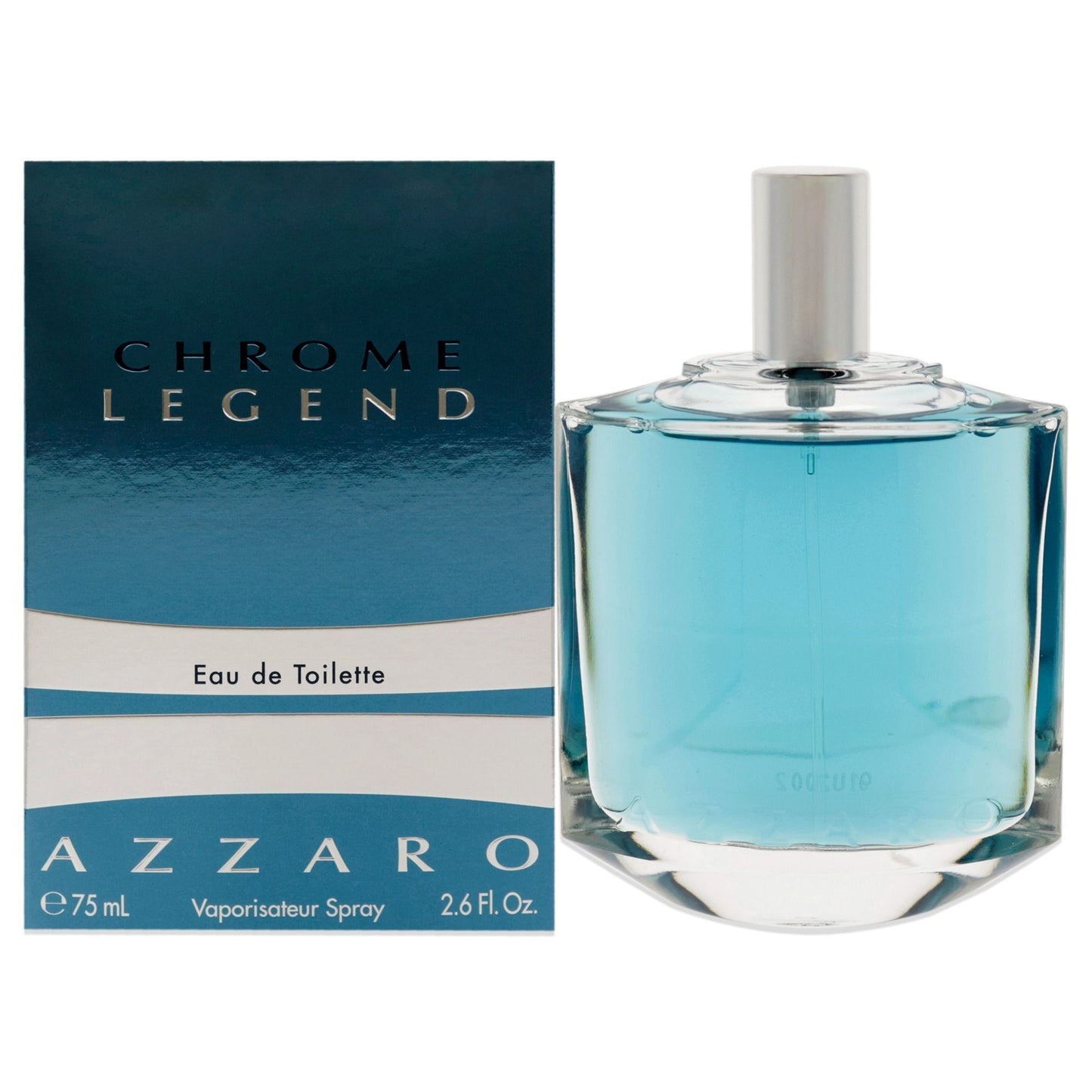 Azzaro Chrome Legend for Men - 2.6 oz Eau de Toilette Spray - Azzaro