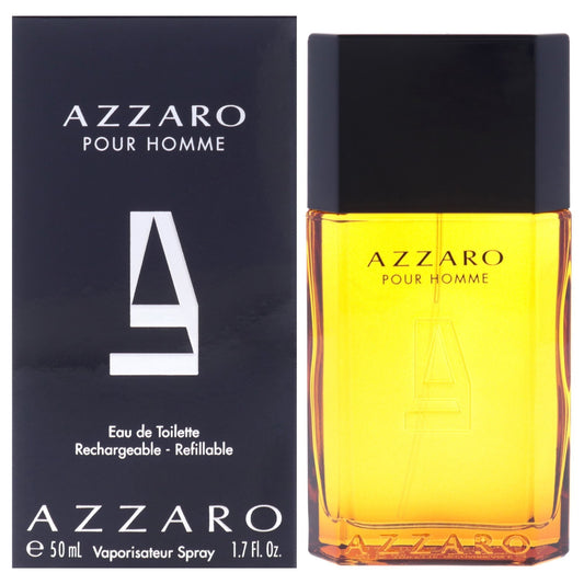 Azzaro by Azzaro for Men 1.7 oz Eau de Toilette Spray Refillable - Azzaro
