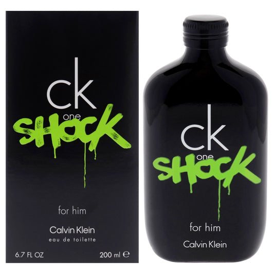 Calvin Klein CK One Shock for Men 6.7 oz Eau de Toilette Spray - Calvin