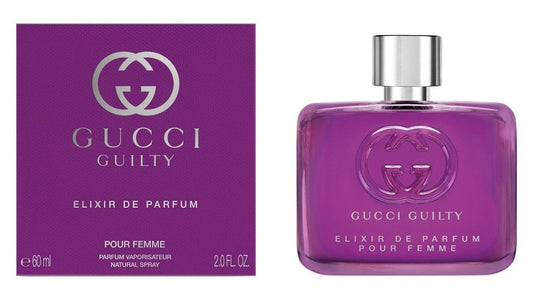 Gucci Guilty Elixir De Parfum Spray For Women 2oz-3616304175916 - Gucci