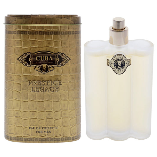 Cuba Prestige Legacy by Cuba for Men 3 oz Eau de Toilette Spray - Cuba