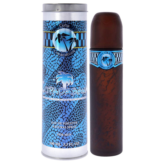 Cuba Copacabana for Men - 3.3 oz Eau de Toilette Spray - Cuba