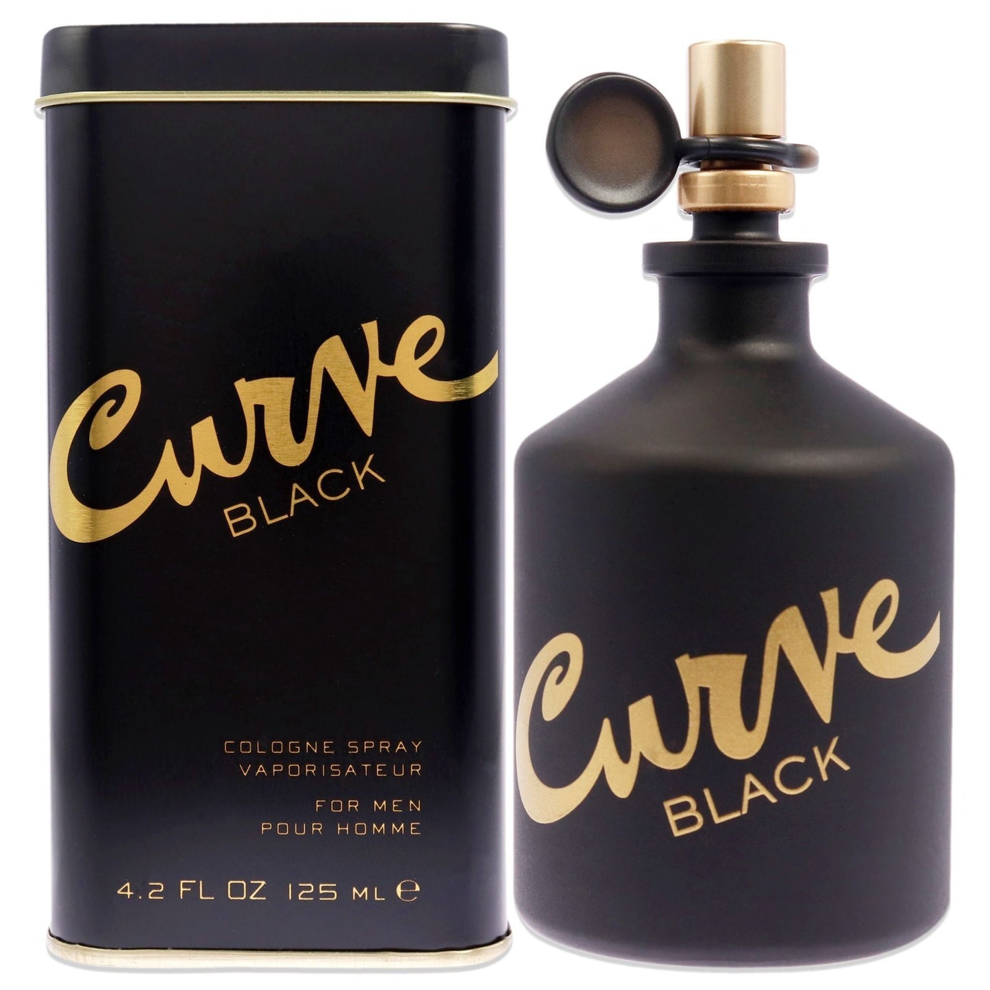 Liz Claiborne Curve Black by Liz Claiborne for Men 4.2 oz Cologne Spray - Liz