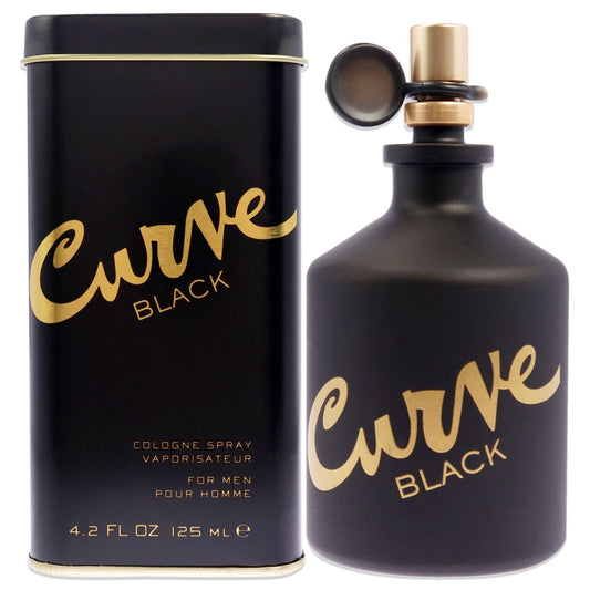 Liz Claiborne Curve Black by Liz Claiborne for Men 4.2 oz Cologne Spray - Liz