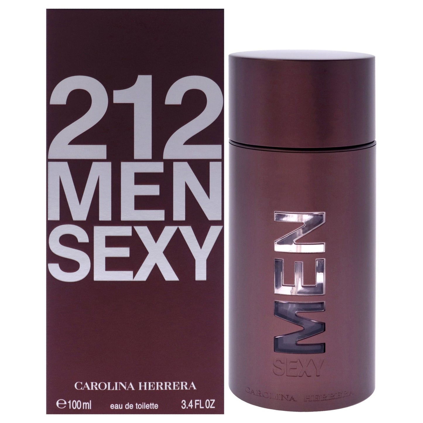 Carolina Herrera 212 Sexy Men by 3.4 oz Eau de Toilette Spray for Men - Carolina