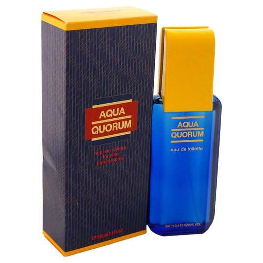 Antonio Puig Aqua Quorum for Men 3.4 oz Eau de Toilette Spray - Antonio