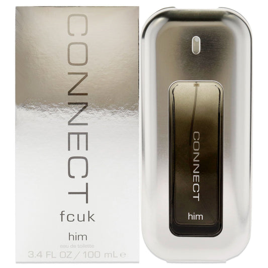 French Connection UK Fcuk Connect for Men 3.4 oz Eau de Toilette Spray - French