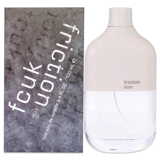 French Connection UK Fcuk Friction for Men 3.4 oz Eau de Toilette Spray - French
