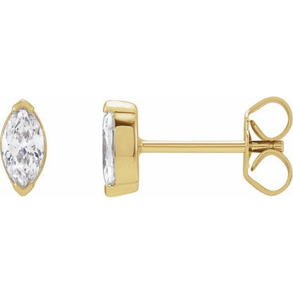 14K Gold 1/2 CTW Lab-Grown Diamond Stud Earrings