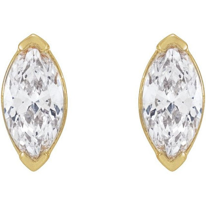 14K Gold 1/2 CTW Lab-Grown Diamond Stud Earrings