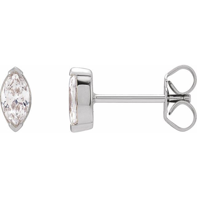 14K Gold 1/2 CTW Lab-Grown Diamond Stud Earrings