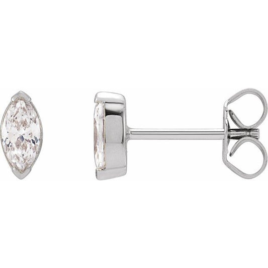 14K Gold 1/2 CTW Lab-Grown Diamond Stud Earrings