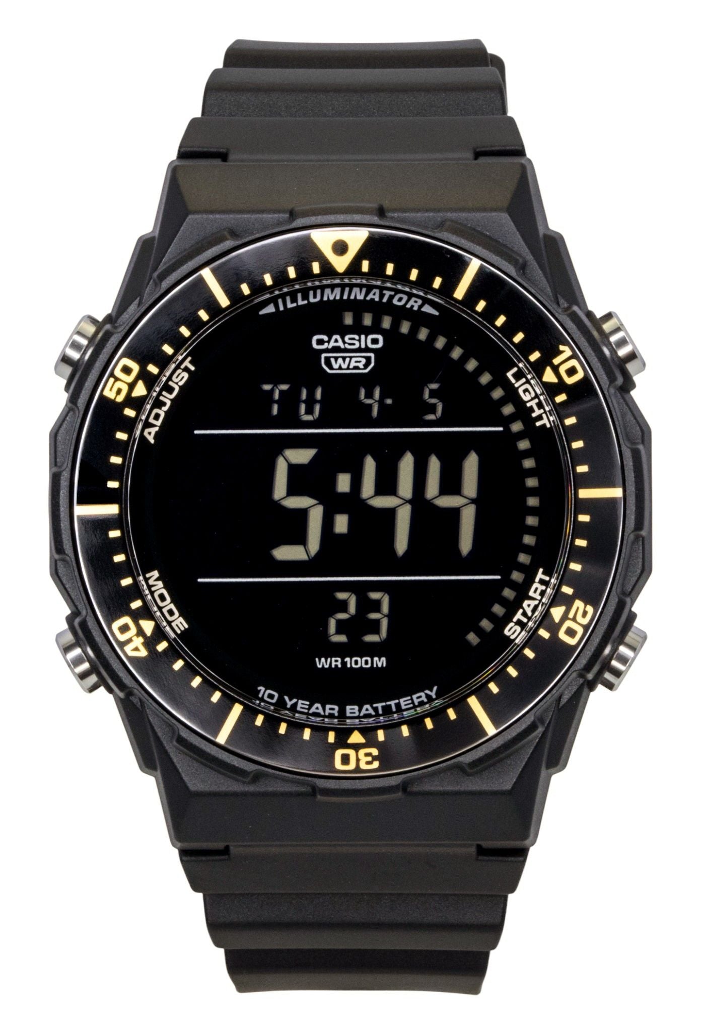 Casio Multifunctional Digital Resin Strap Quartz AE-1700H-1BV 100M Men's Watch - Casio