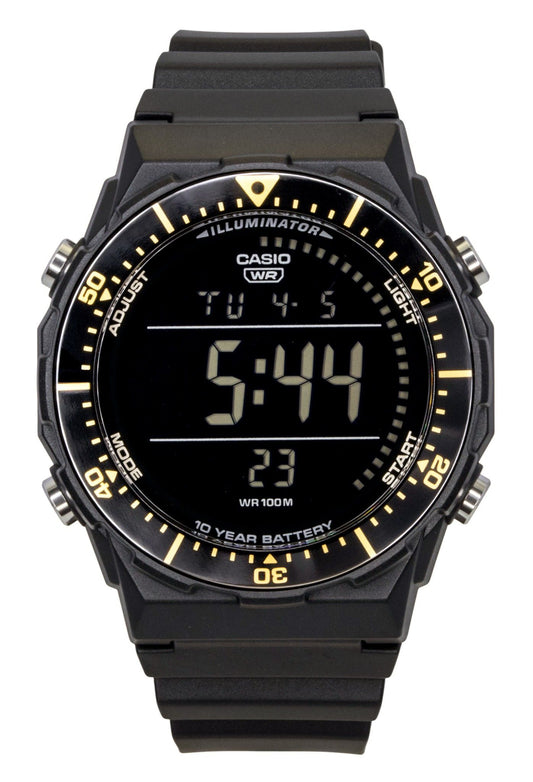 Casio Multifunctional Digital Resin Strap Quartz AE-1700H-1BV 100M Men's Watch - Casio