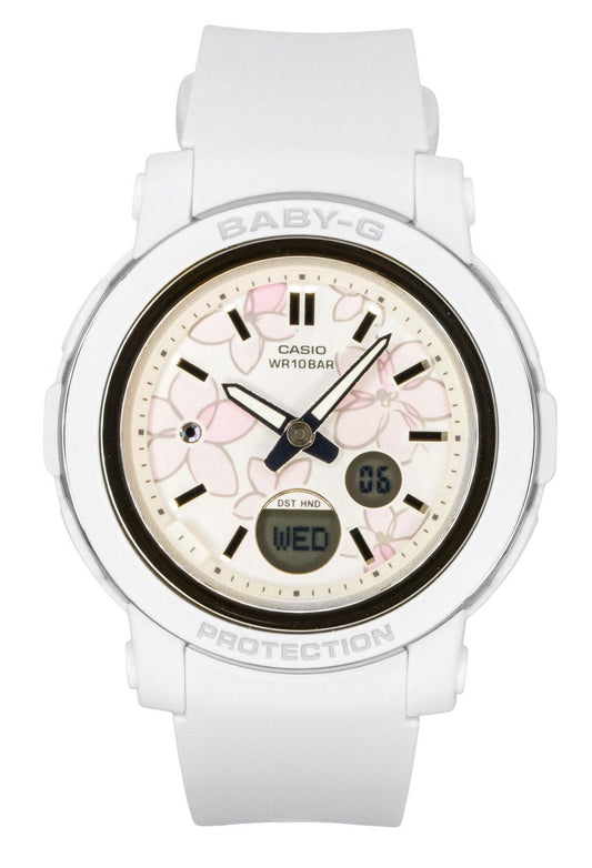 Casio Baby-G Analog Digital Resin Strap Multicolor Dial Quartz BGA-290FL-7A 100M Women's Watch - Casio