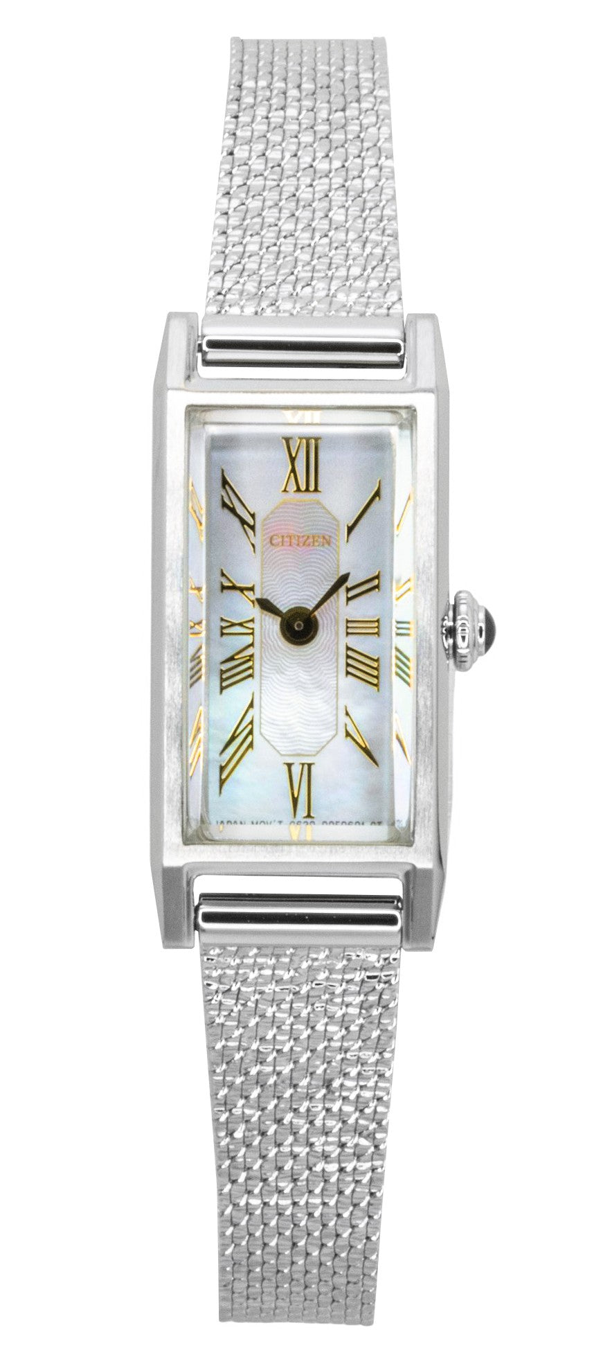 Citizen L Eco-Drive Stainless Steel Mother Of Pearl Dial EG7040-74D Women's Watch - Citizen