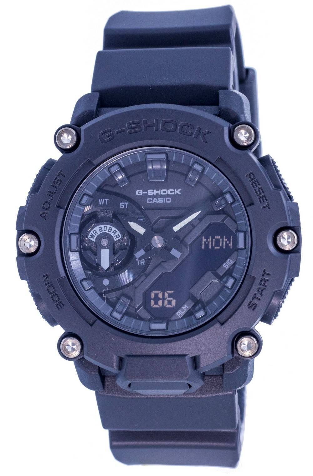 Casio G-Shock Diver's Analog Digital Black Dial Quartz GA-2200BB-1A GA2200BB-1 200M Men's Watch
