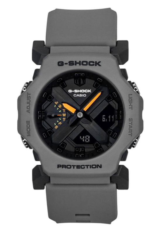 Casio G-Shock Analog Digital Resin Strap Grey Dial Quartz GA-2300-8A 200M Unisex Watch - Casio