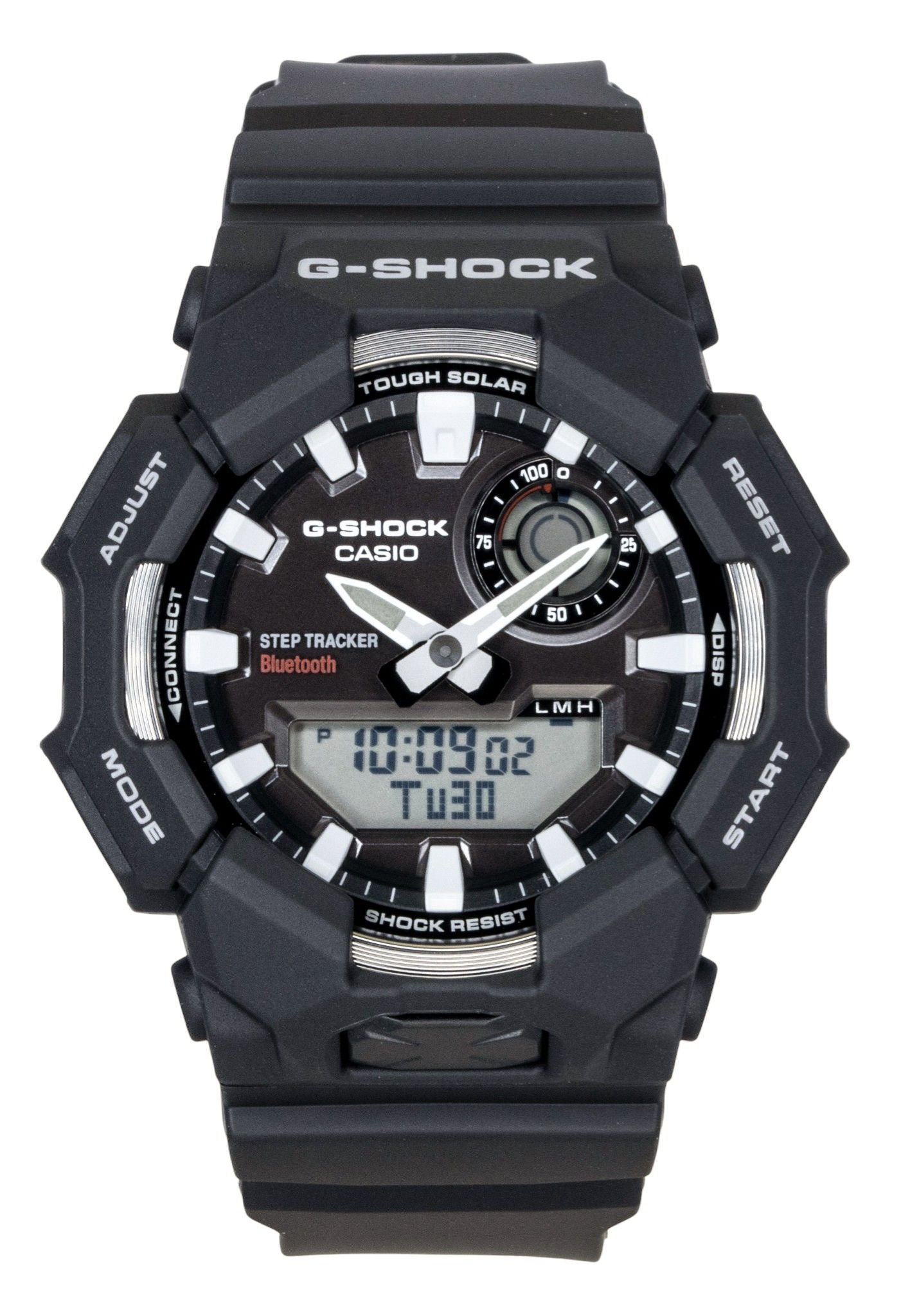 Casio G-Shock Analog Digital Smartphone Link Bio-Based Resin Black Dial Solar GA-B010-1A 200M Men's Watch - Casio