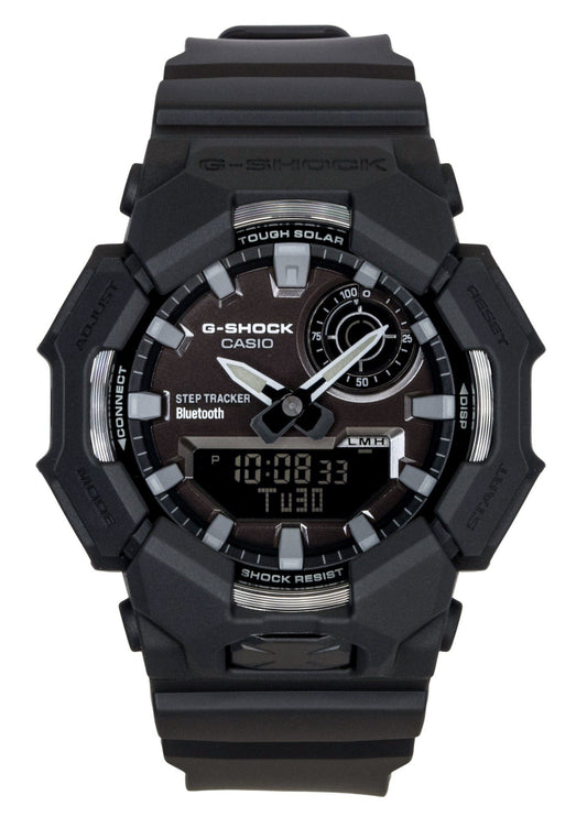 Casio G-Shock Analog Digital Smartphone Link Bio-Based Resin Black Dial Solar GA-B010-1A1 200M Men's Watch - Casio