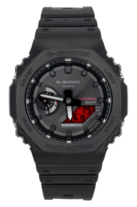 Casio G-Shock Analog Digital Smartphone Link Bio-Based Resin Strap Black Dial Solar GA-B2100BBR-1A 200M Men's Watch - Casio