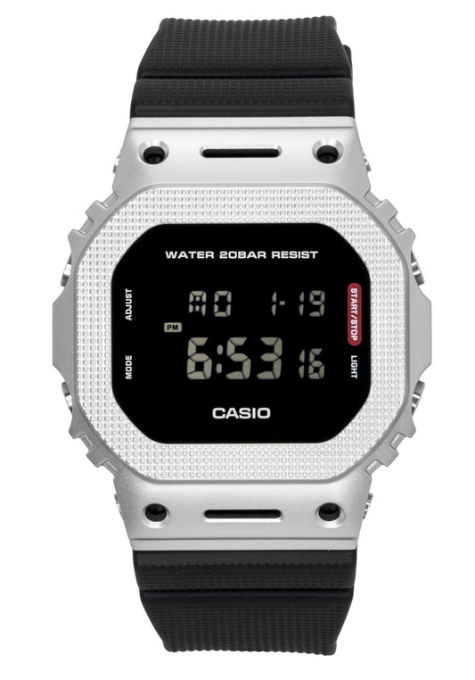 Casio G-Shock G-Steel Digital Bio-Based Resin Strap Quartz GM-5600M-1 200M Men's Watch - Casio