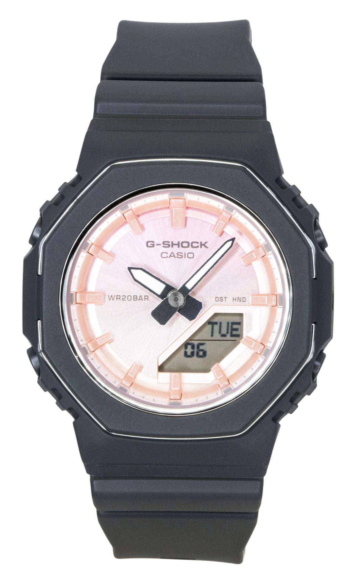 Casio G-Shock Analog Digital Bio-Based Resin Pink Dial Quartz GMA-P2110SC-4A 200M Women's Watch - Casio