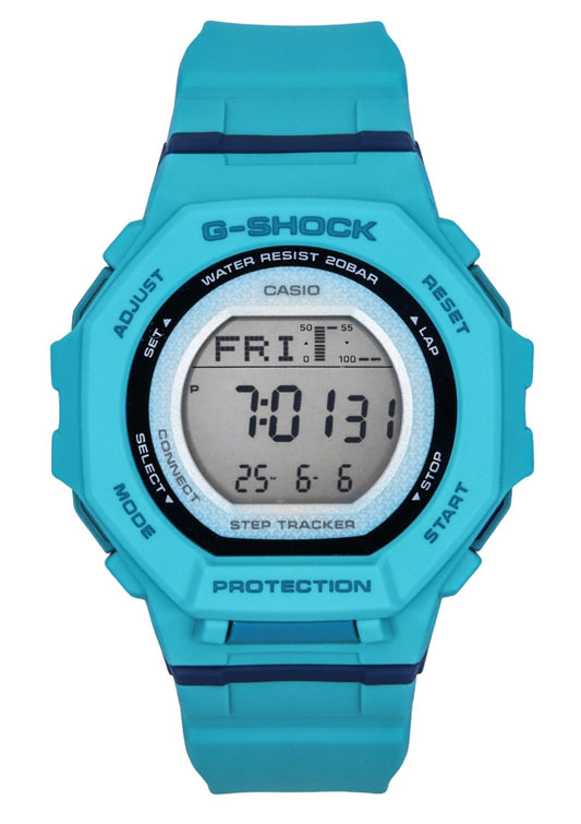 Casio G-Shock G-Squad Digital Smartphone Link Bio-Based Resin Strap Quartz GMD-B300SC-2 200M Women's Watch - Casio