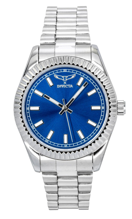 Invicta Specialty Stainless Steel Blue Dial Quartz 69015 Men's Watch - Invicta