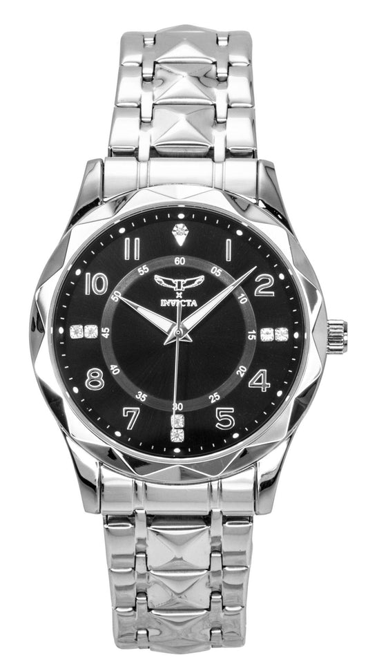 Invicta Specialty Stainless Steel Black Dial Quartz 69027 Men's Watch - Invicta