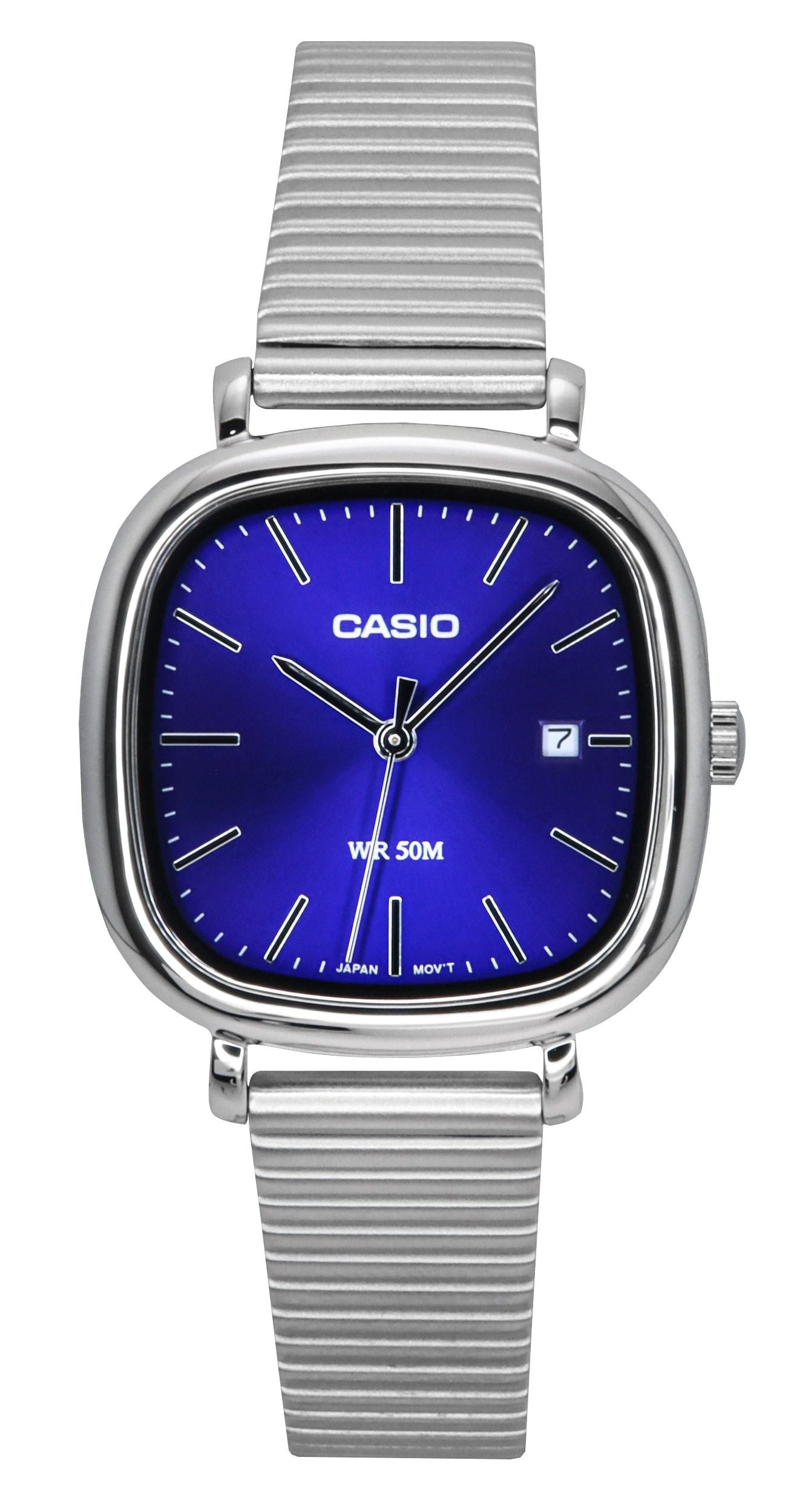 Casio Standard Analog Stainless Steel Blue Dial Quartz LTP-B166D-2AV Women's Watch - Casio