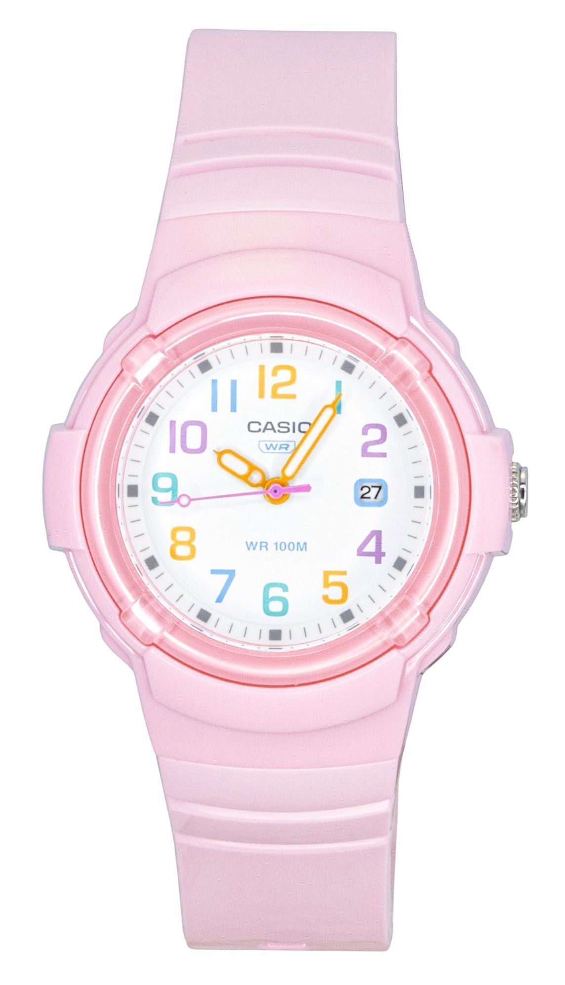 Casio Analog Bio-Based Resin Strap White Dial Quartz LX-800H-4AV 100M Women's Watch - Casio